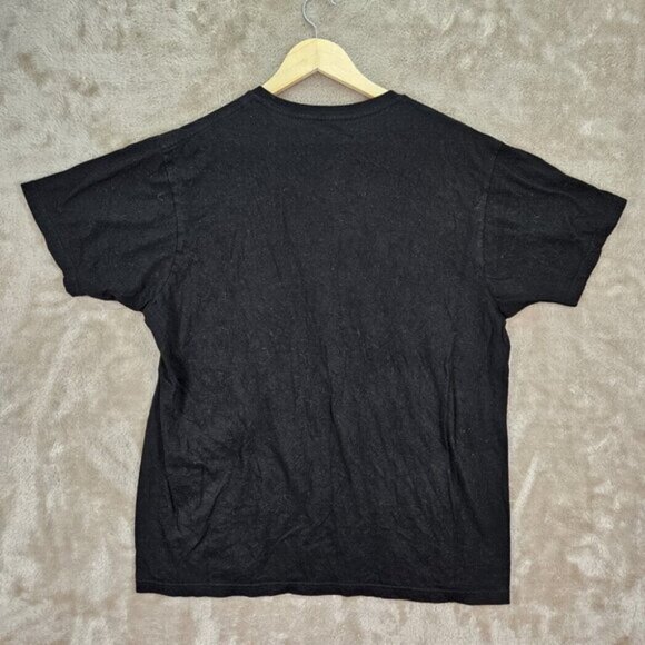 Ford Mustang T-Shirt Motorsports Classic Muscle Car Mens Sz L Black Short Sleeve - Picture 7 of 10